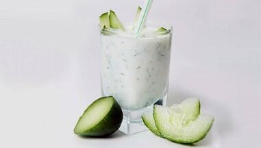 Cucumber kefir diet for weight loss